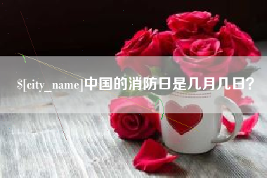伊犁中国的消防日是几月几日？