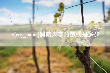 伊犁消防大学分数线是多少