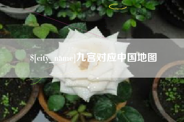 伊犁九宫对应中国地图