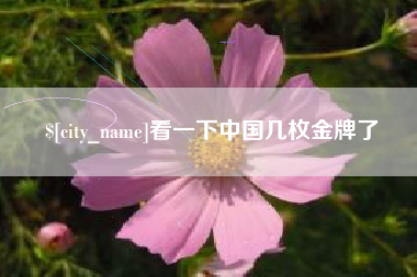 伊犁看一下中国几枚金牌了