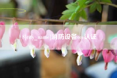 伊犁消防设备ccc认证