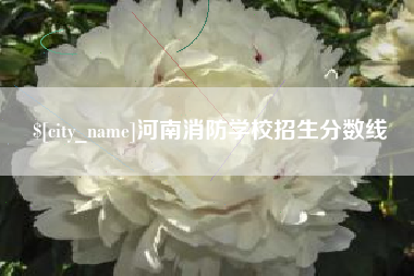 伊犁河南消防学校招生分数线
