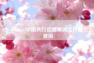 伊犁中国执行信息查询公开网怎么查询