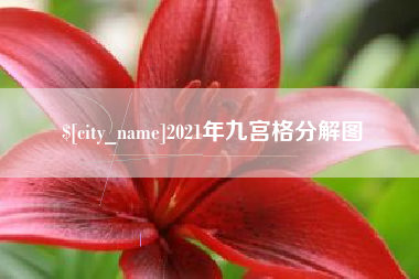 伊犁2021年九宫格分解图