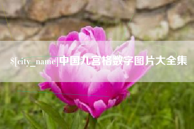 伊犁中国九宫格数字图片大全集