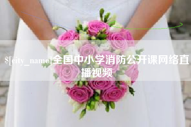 伊犁全国中小学消防公开课网络直播视频