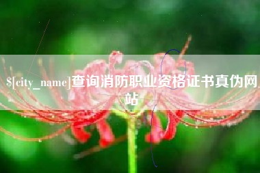 伊犁查询消防职业资格证书真伪网站