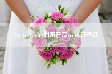 伊犁消防产品ccc认证查询