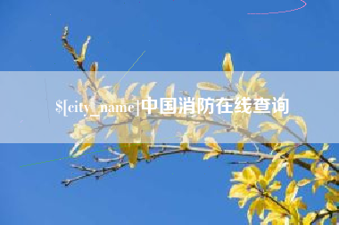 伊犁中国消防在线查询