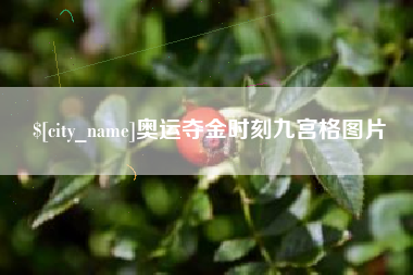 伊犁奥运夺金时刻九宫格图片